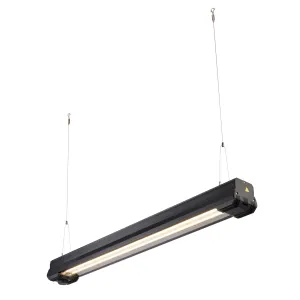 Saxby 106747 Helios Linear 150W 150W Matt black paint 150W LED module (SMD 2835) Cool White