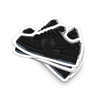 SB Dunk Low "Atlas Black" Sneaker Sticker