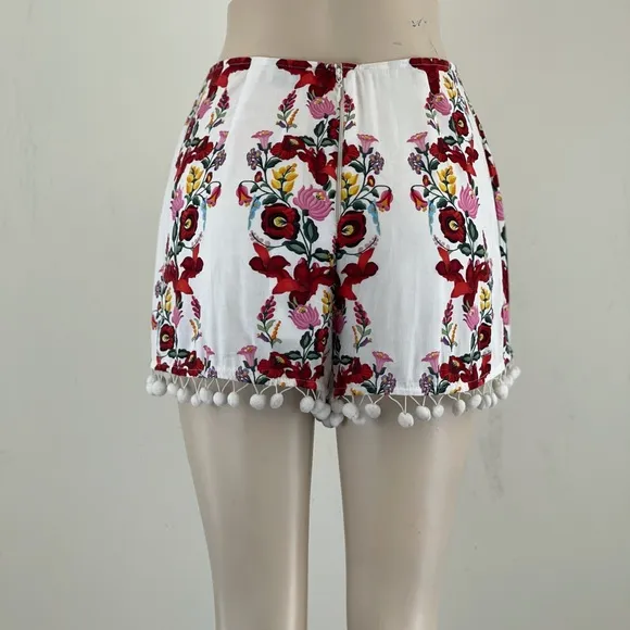 Show Me Your Mumu Sawyer Pom Pom Shorts w/pockets