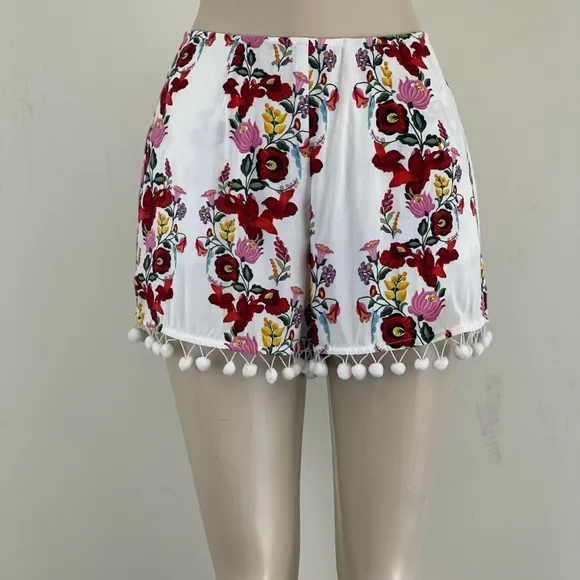 Show Me Your Mumu Sawyer Pom Pom Shorts w/pockets