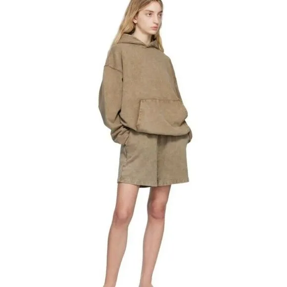 SKIMS NWT Boyfriend Fleece Shorts - Desert - 4X‎