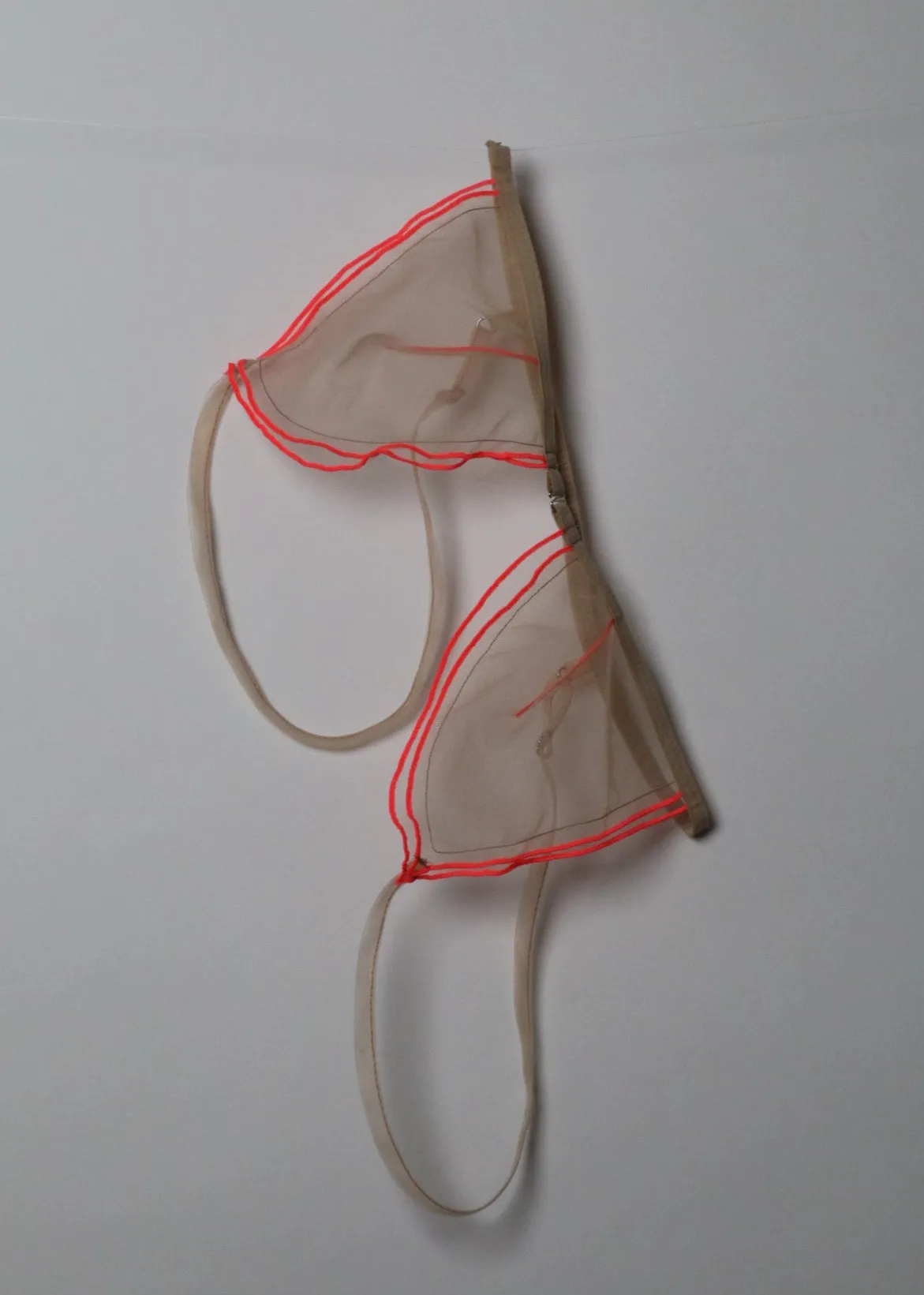 SOFT CUP BRA NUDE AND NEON