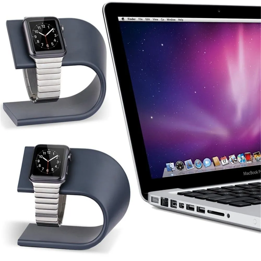 Stylish U Holder Charging Cradle Stand for Apple Watch