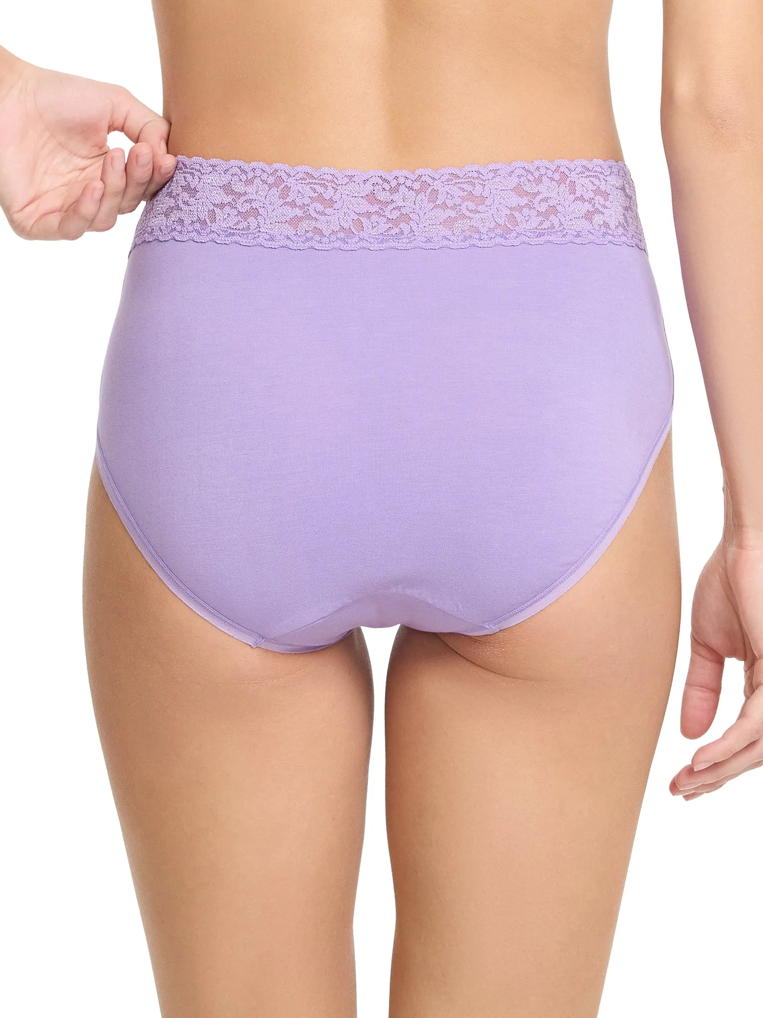 Supima® Cotton French Brief Grape Juice Purple