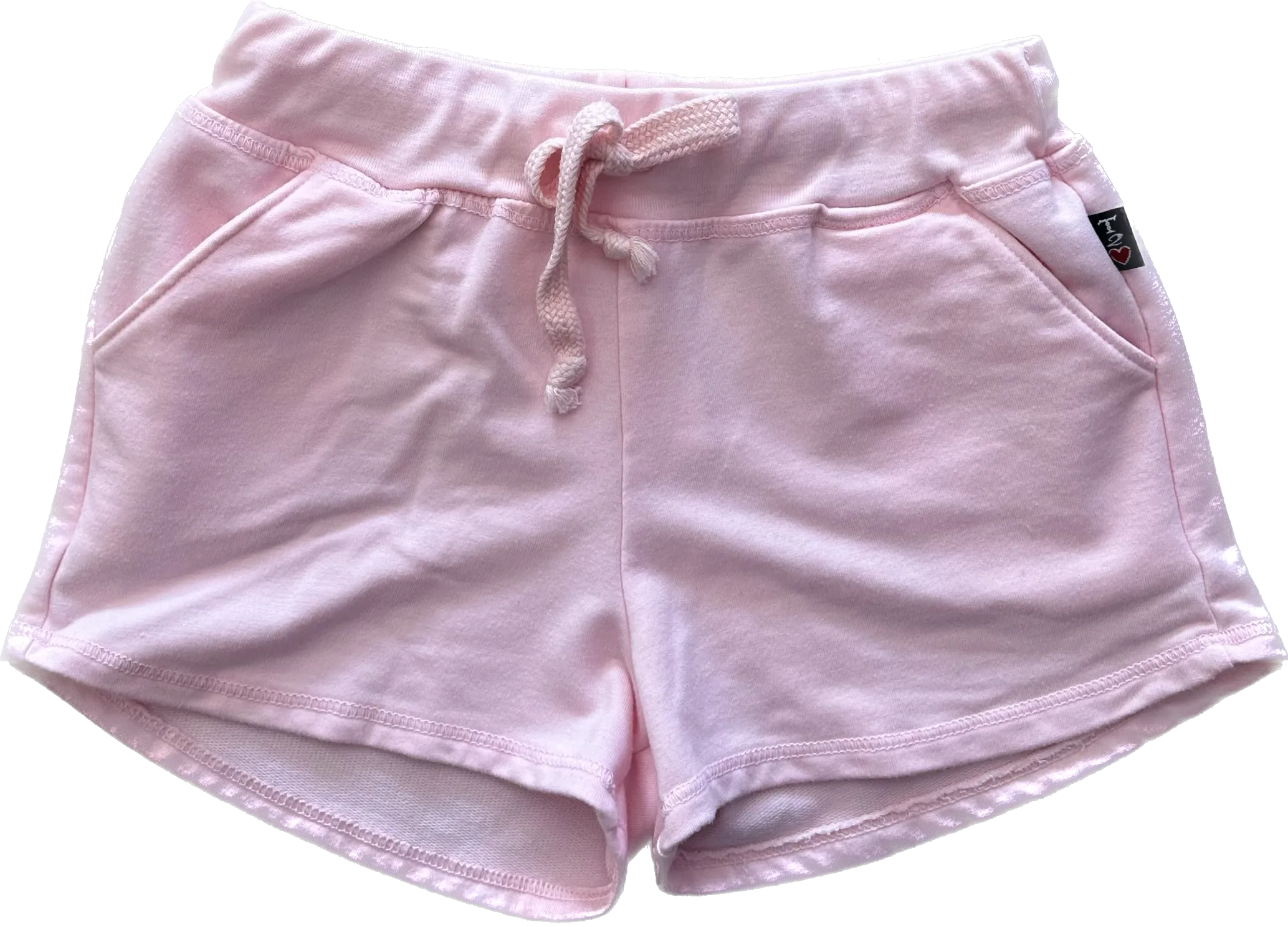T2Love- Draw String Short w/pocket (Brush Pink)