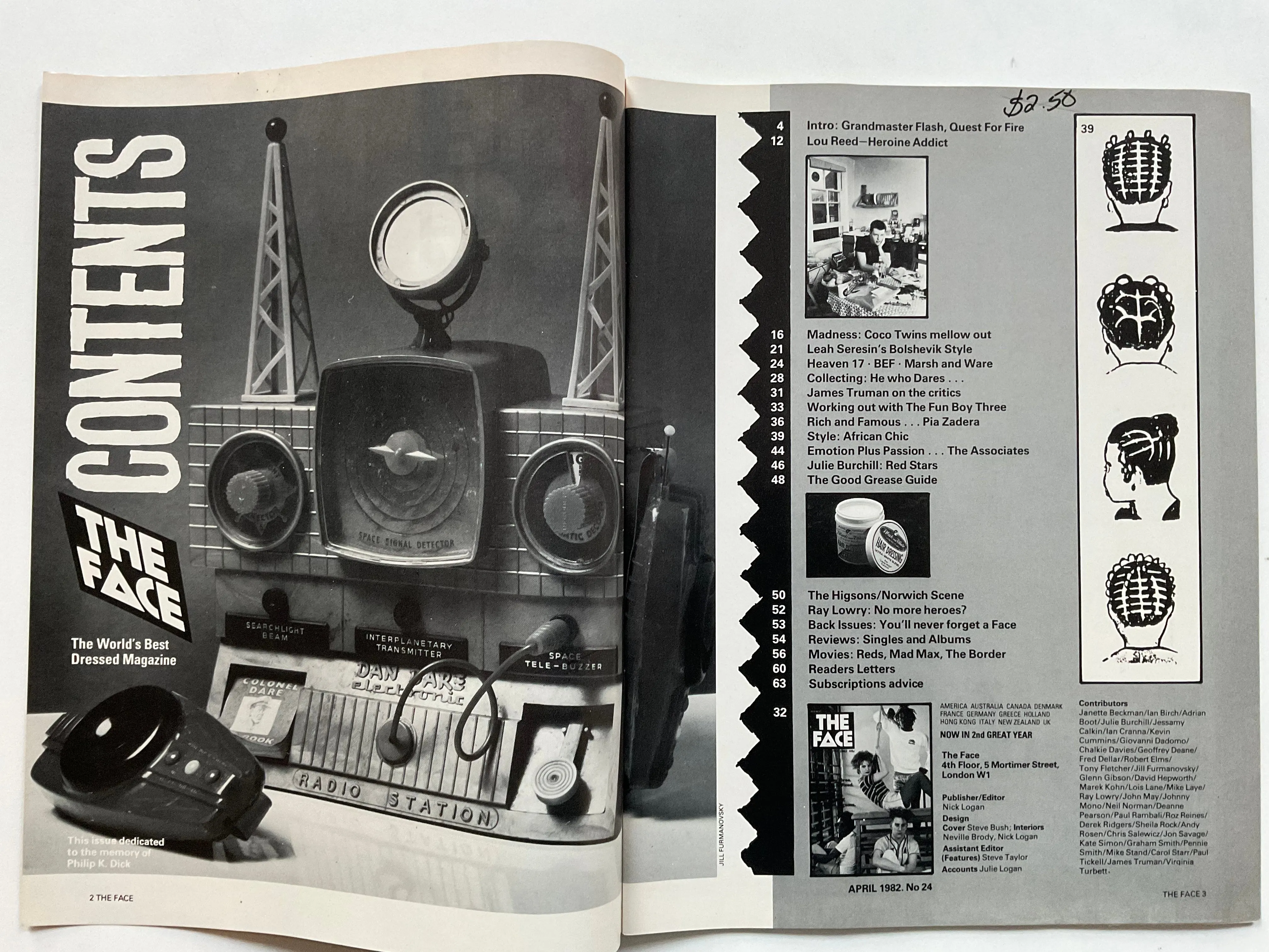 The Face Magazine March 1982