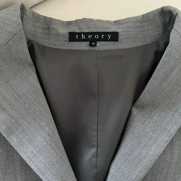 Theory Wool Grey Blazer