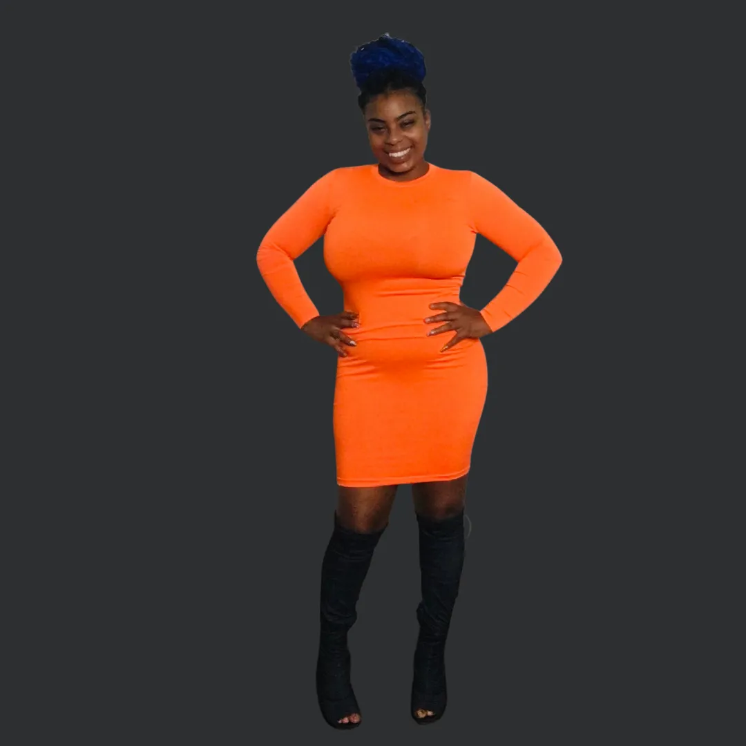 Theresa Chic Slim Jersey Dress
