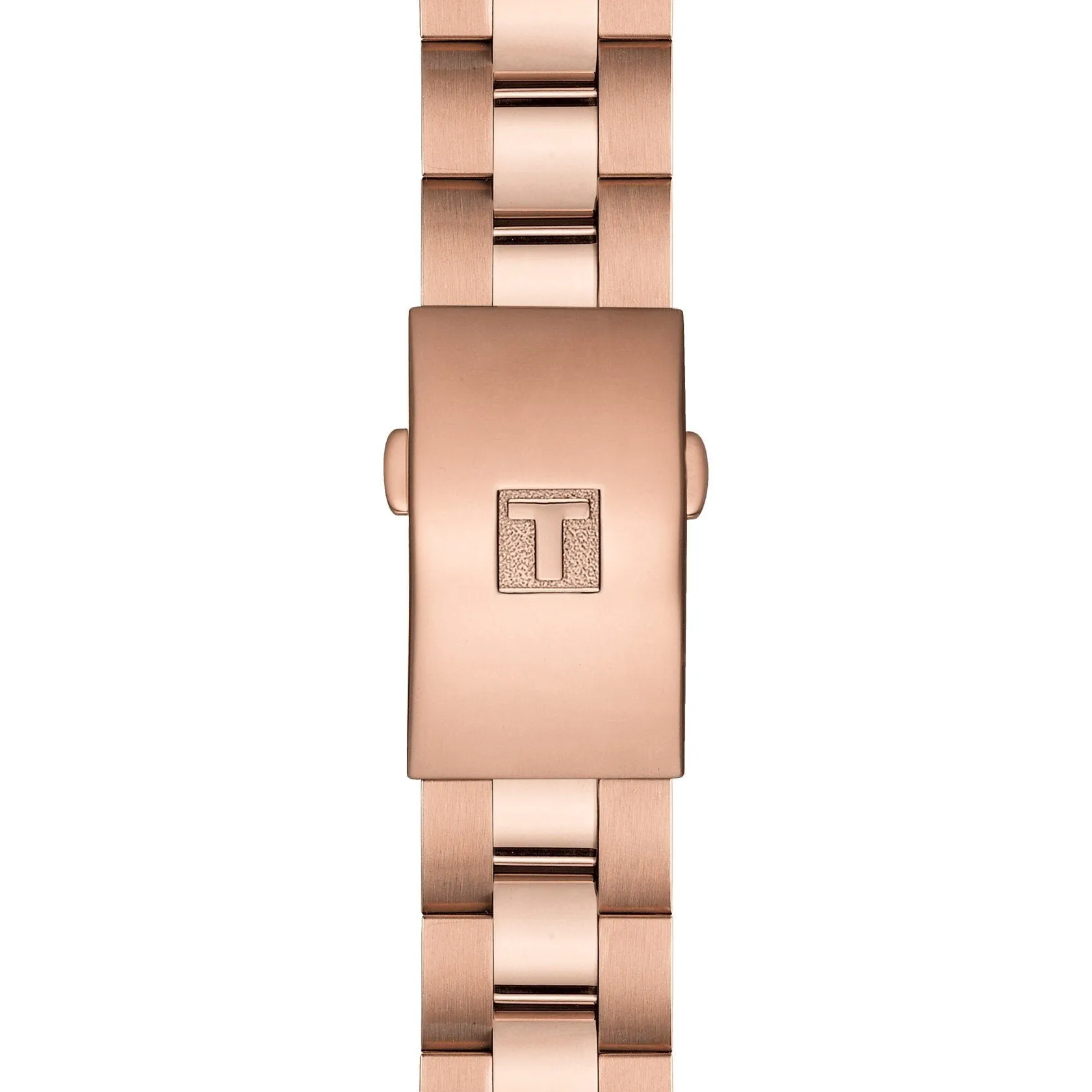 Tissot Men's Clock Pr 100 Sport Chic Chronograph 38mm Steel Pvd Rosa Rose Quartz T101.917.33.116.00