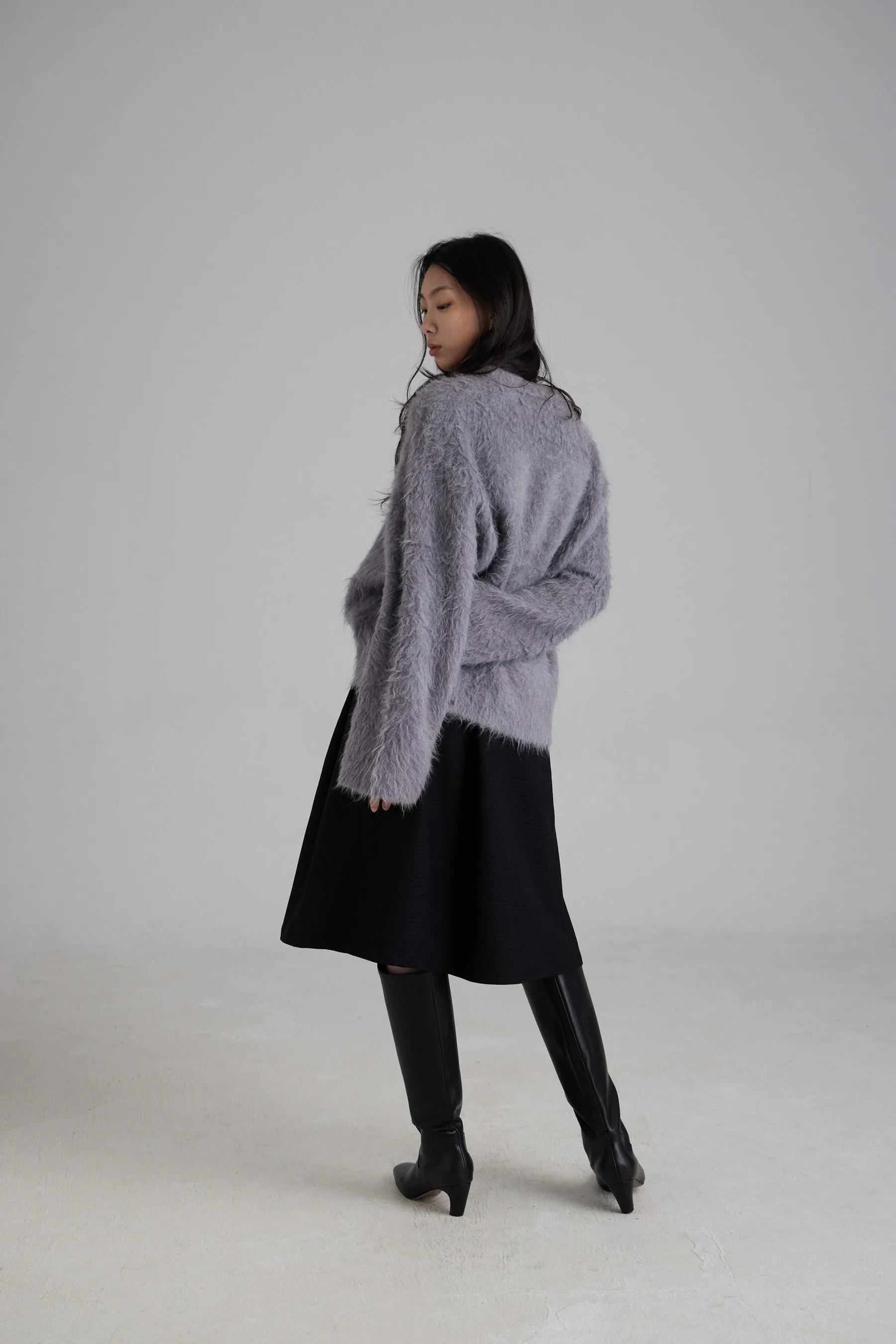 TR2420 Nicole Check Skirt