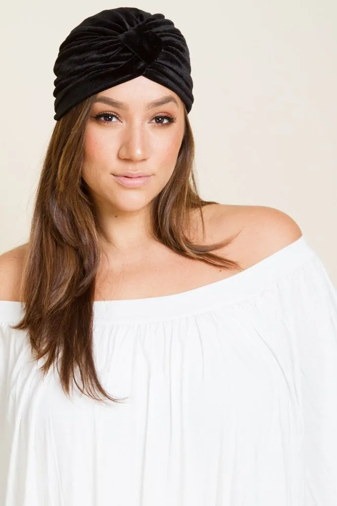 Velvet Queen Stylish Soft Headwrap [Final Sale Item]