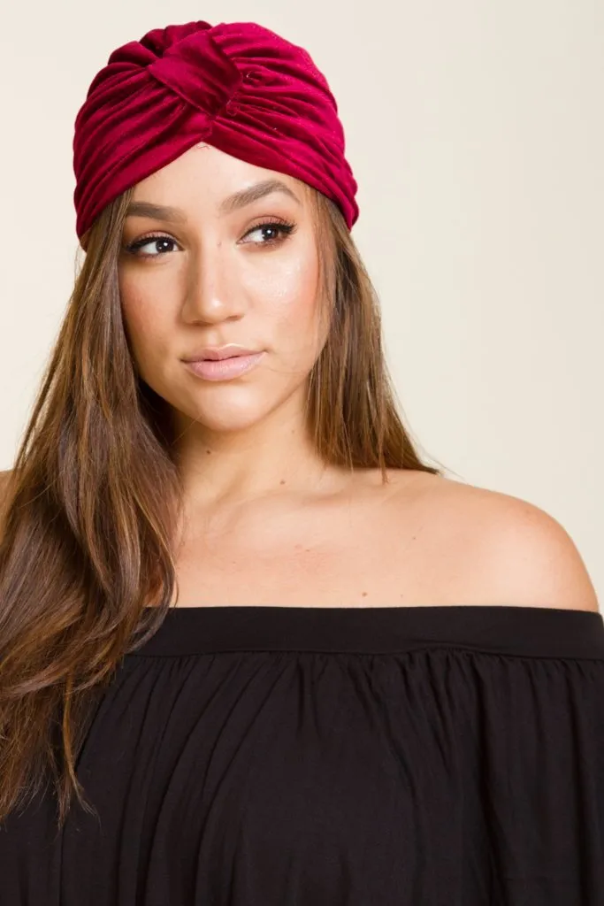 Velvet Queen Stylish Soft Headwrap [Final Sale Item]