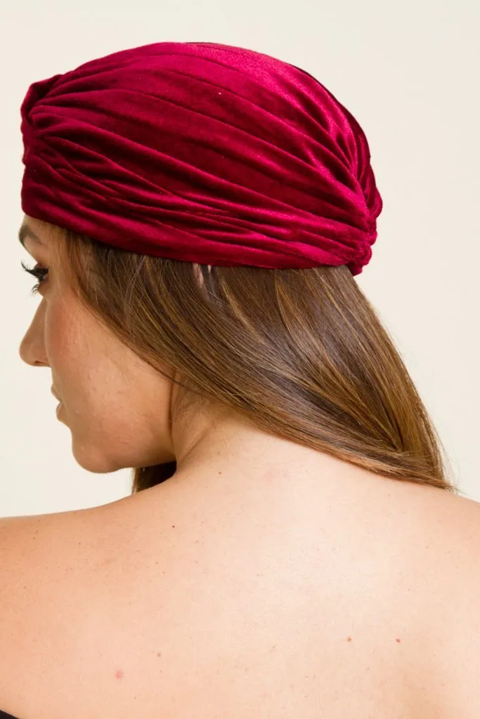 Velvet Queen Stylish Soft Headwrap [Final Sale Item]