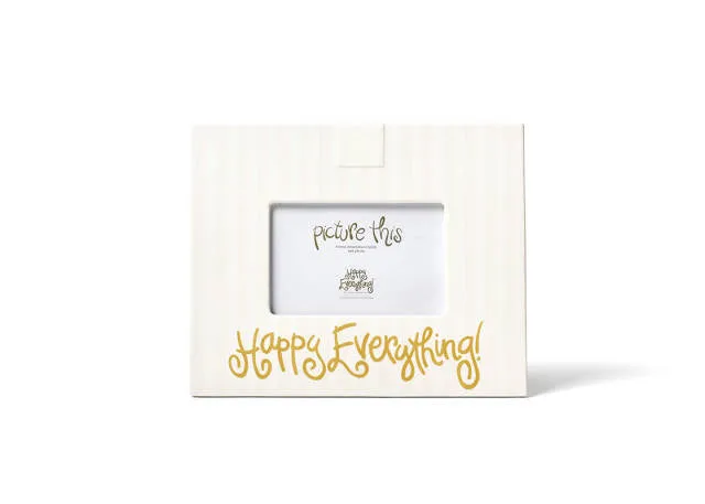 White Stripe Mini Happy Everything Frame