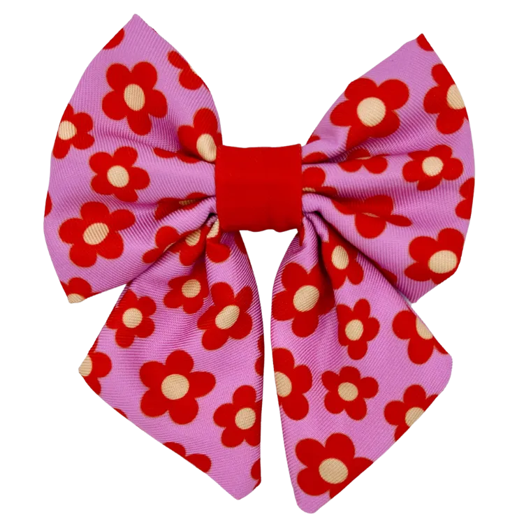 Wildflower - Dog Sailor Bowtie