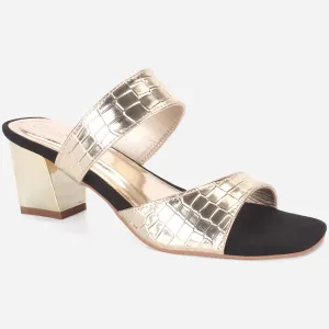 Women "ROWAN" Fancy Block Heel Sandals