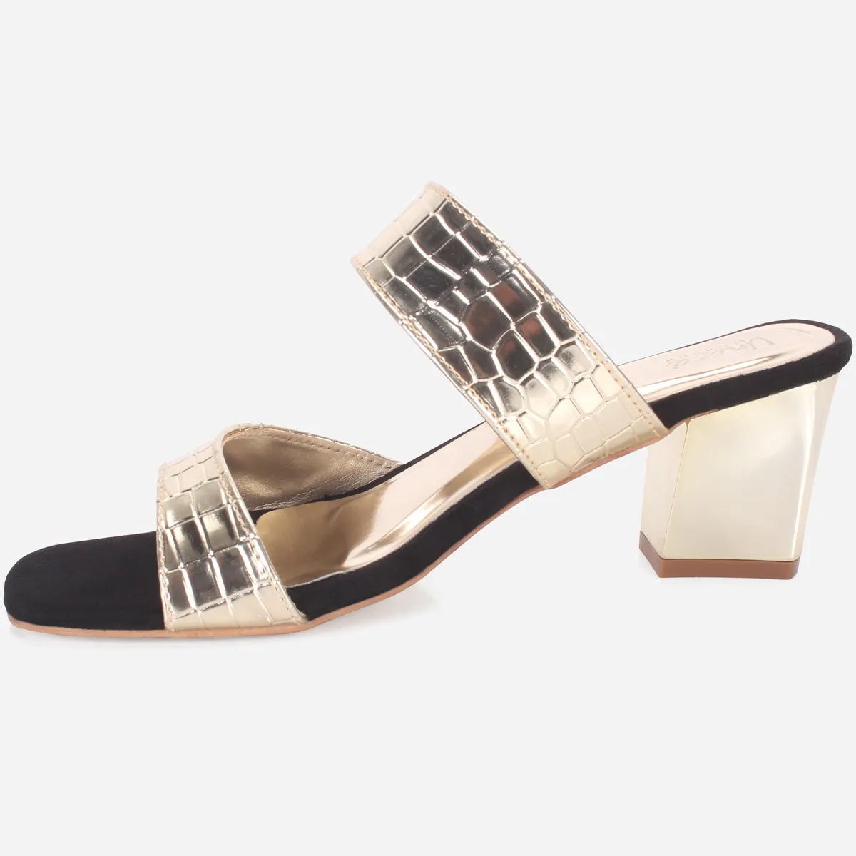 Women "ROWAN" Fancy Block Heel Sandals