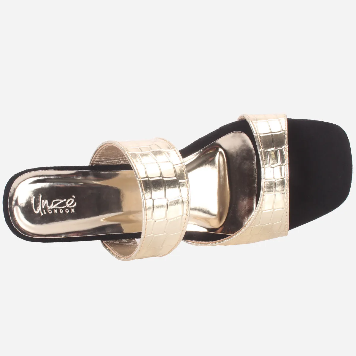 Women "ROWAN" Fancy Block Heel Sandals