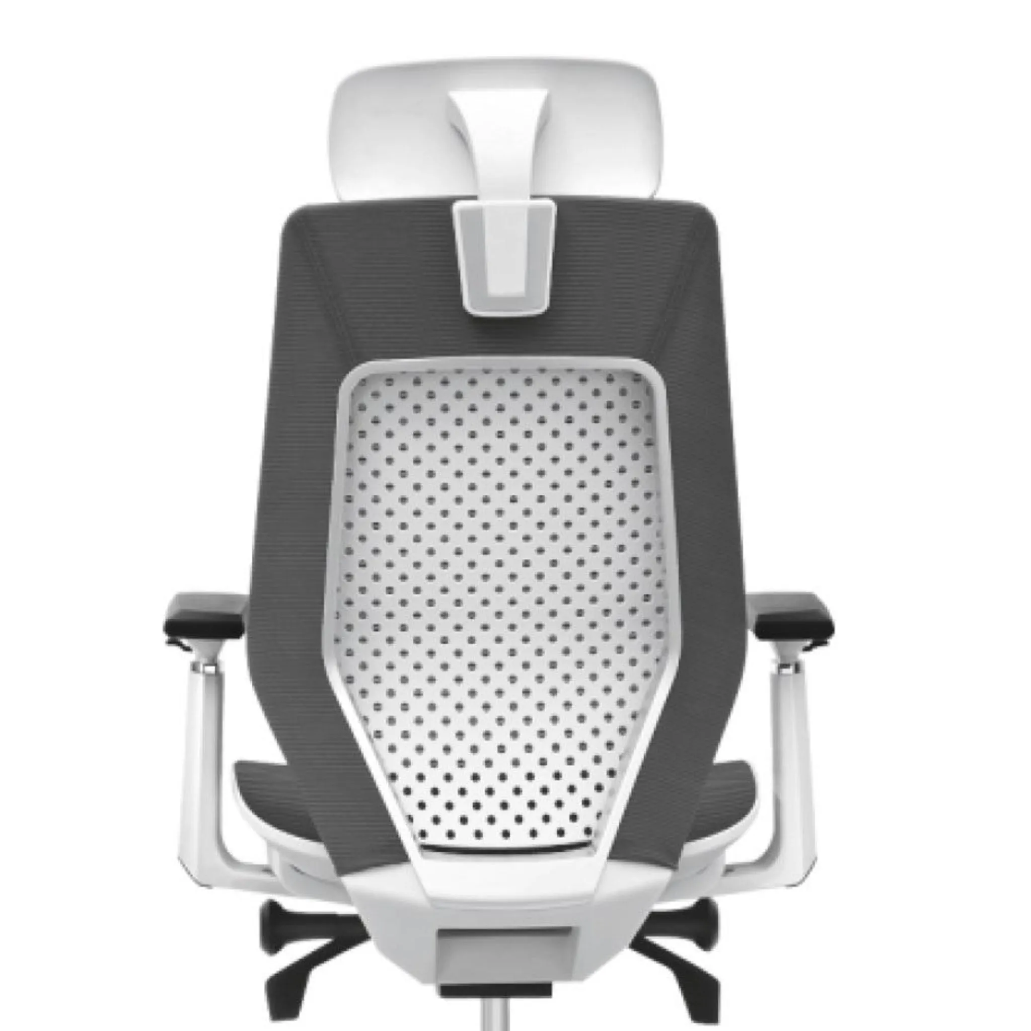 WorkStore Solace High-Back Executive Chair with Nylon Back Rest & Seat with Korean Mesh