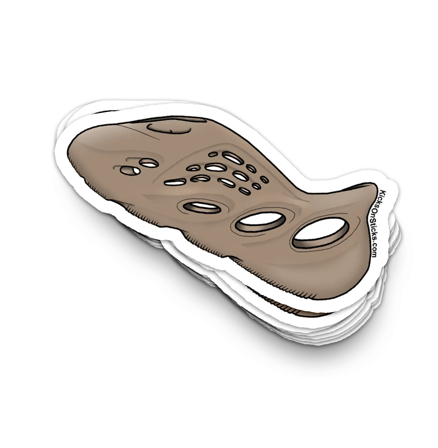 Yeezy Foam RNNR "Ochre" Sneaker Sticker